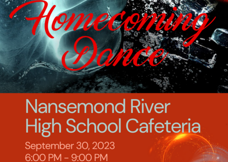  Homecoming Dance Sept. 30, 6 to 9 pm